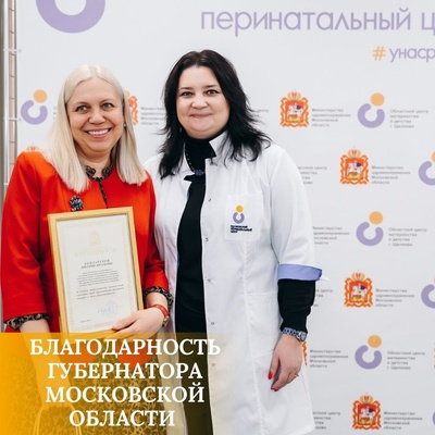 Благодарность губернатора Московской области